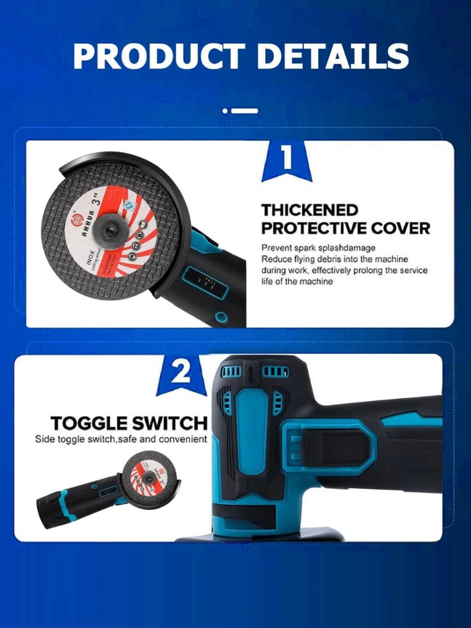 Wireless Cutting GRINDER 12v