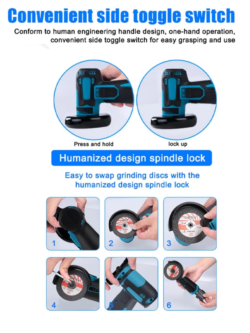 Wireless Cutting GRINDER 12v