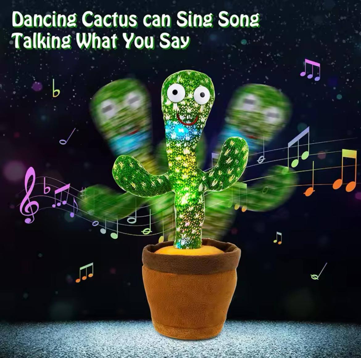 Talking Dancing Cactus & Talking Twirling Duck