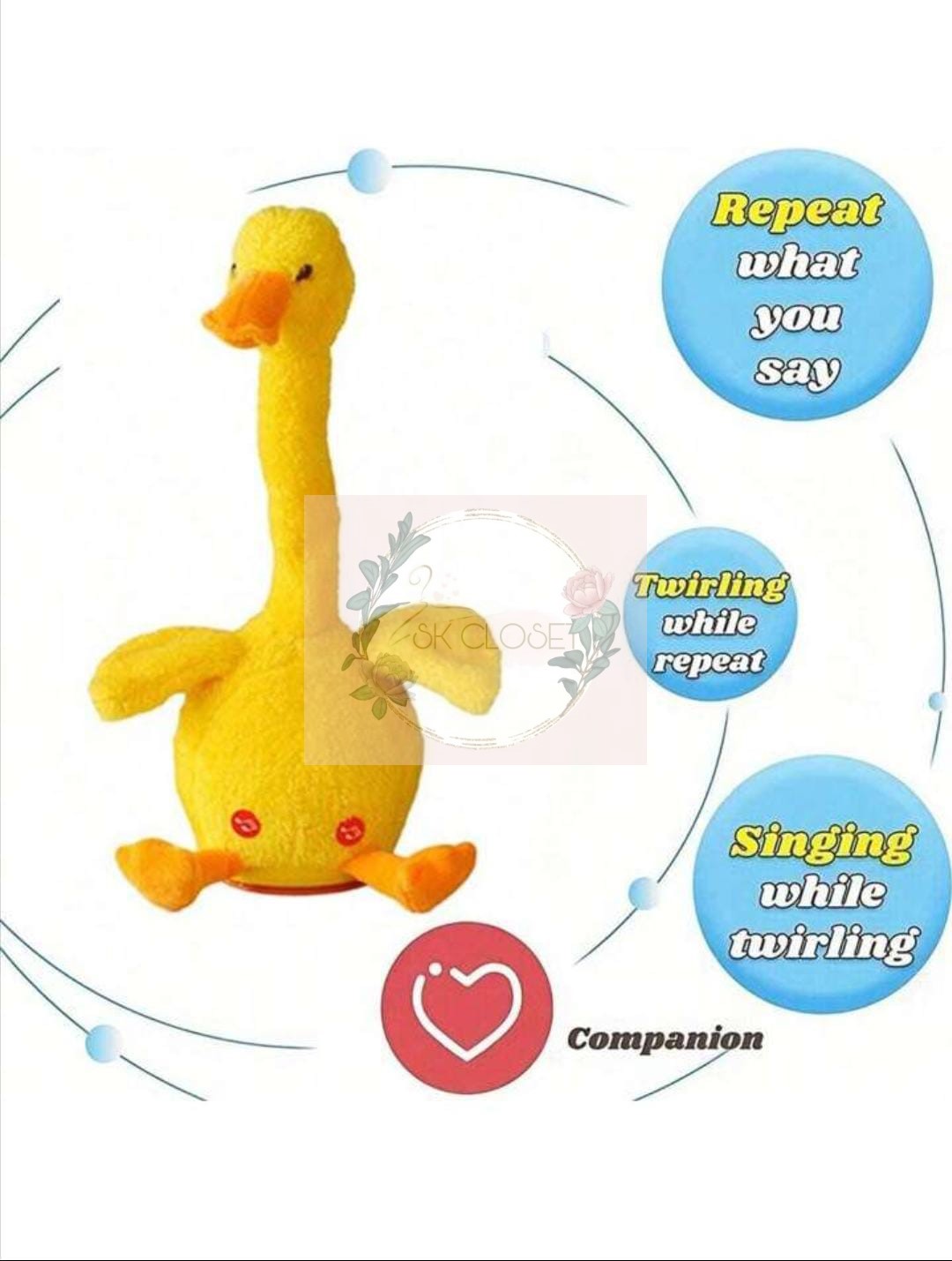 Talking Dancing Cactus & Talking Twirling Duck