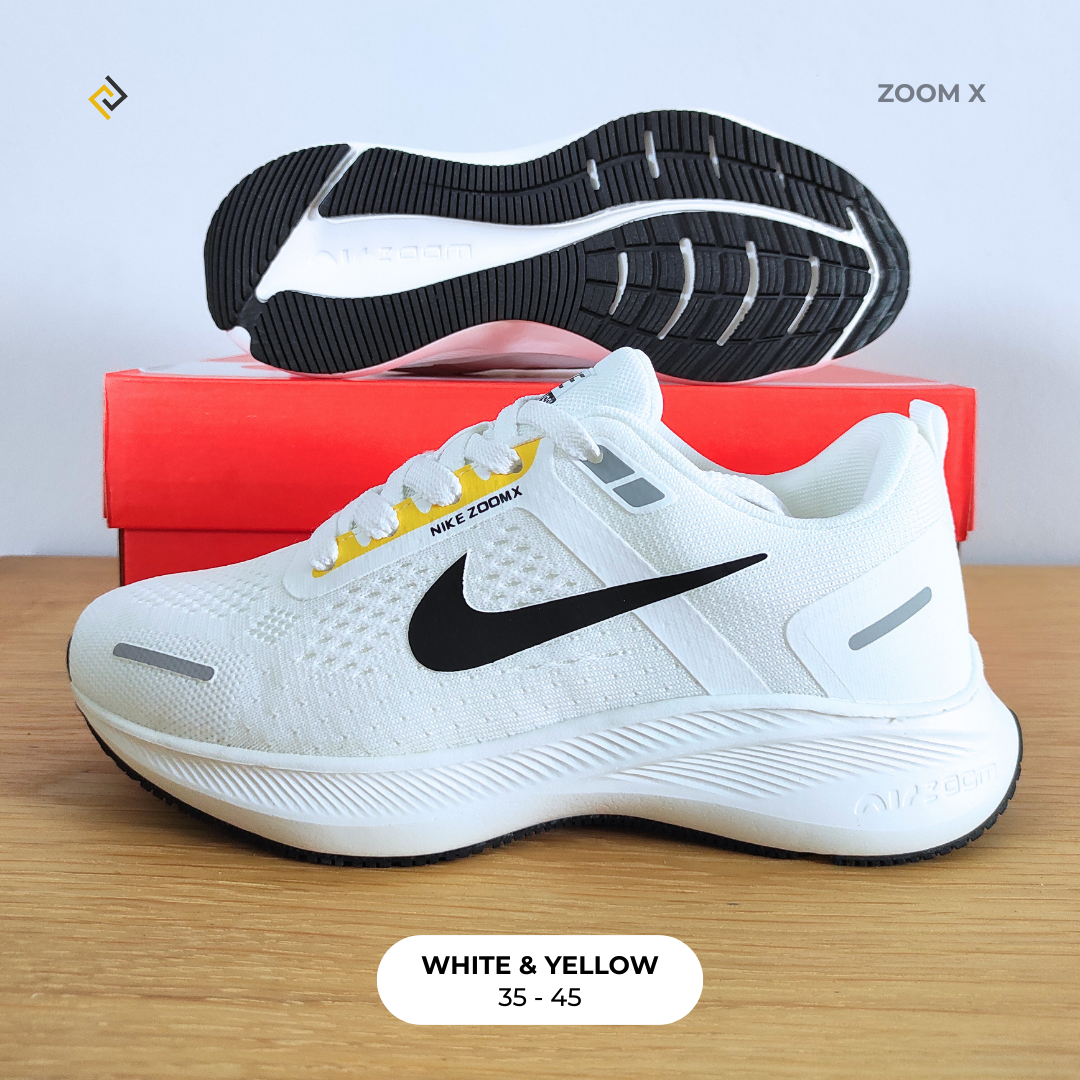 NIKE ZOOM X and NIKE PEGASUS