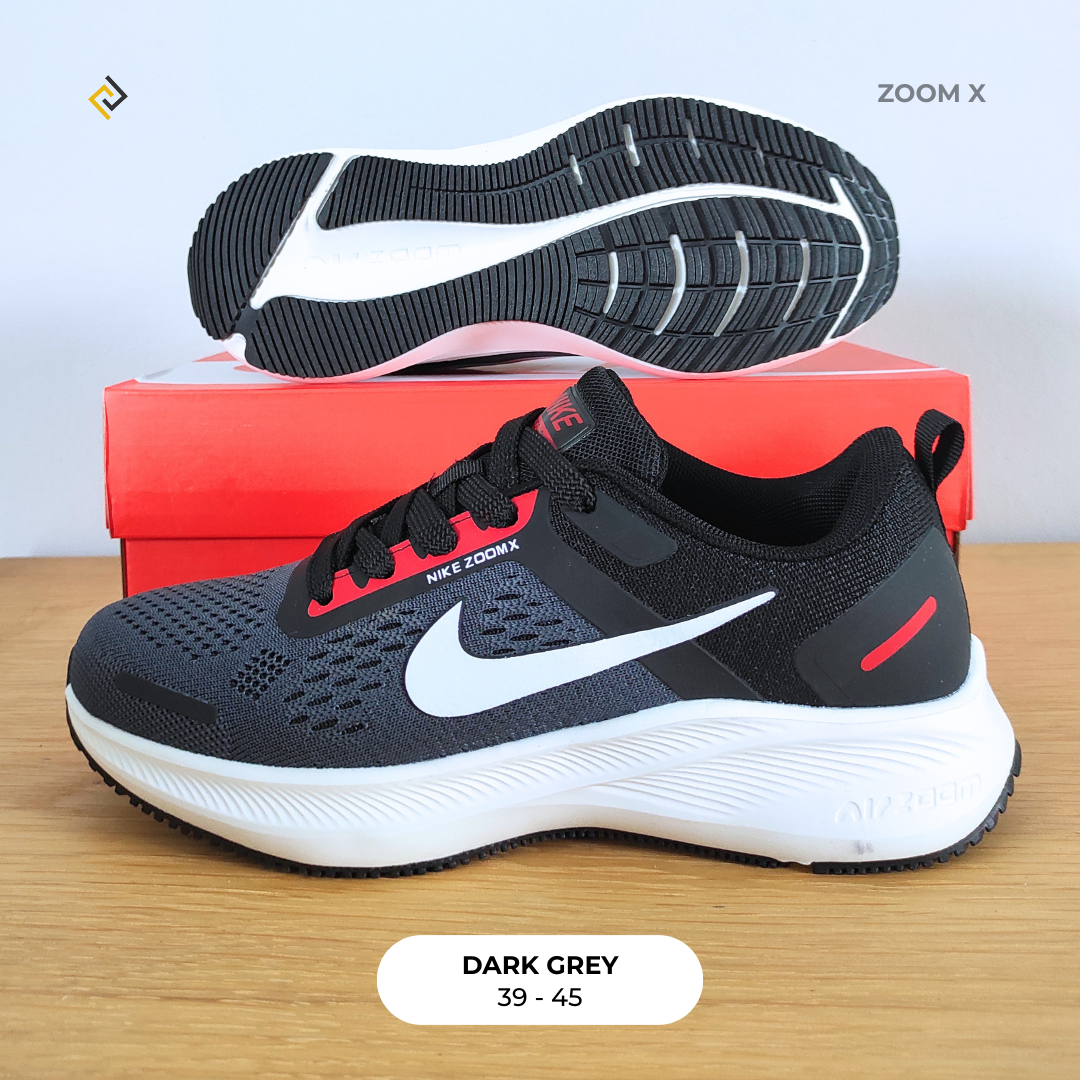 NIKE ZOOM X and NIKE PEGASUS