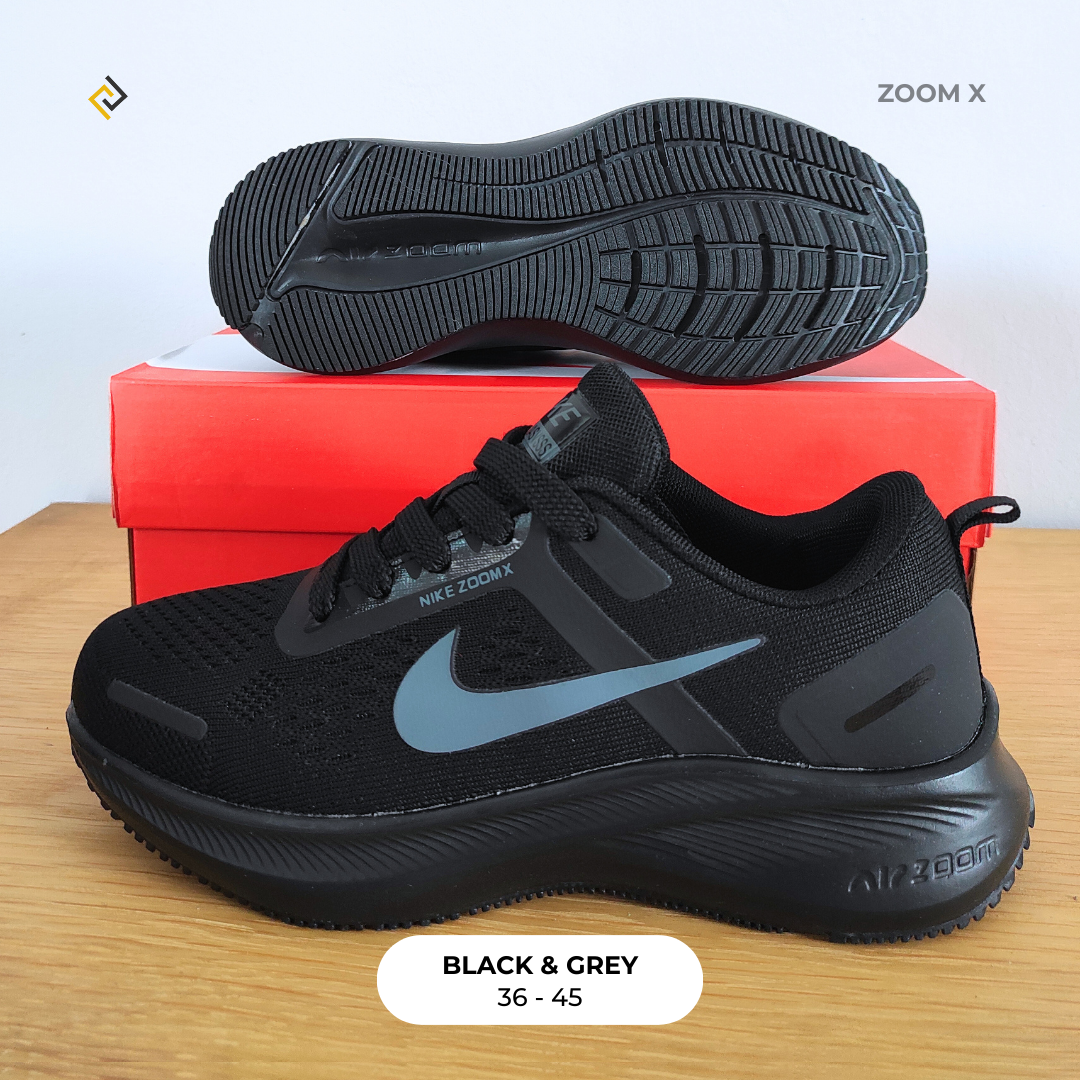 NIKE ZOOM X and NIKE PEGASUS