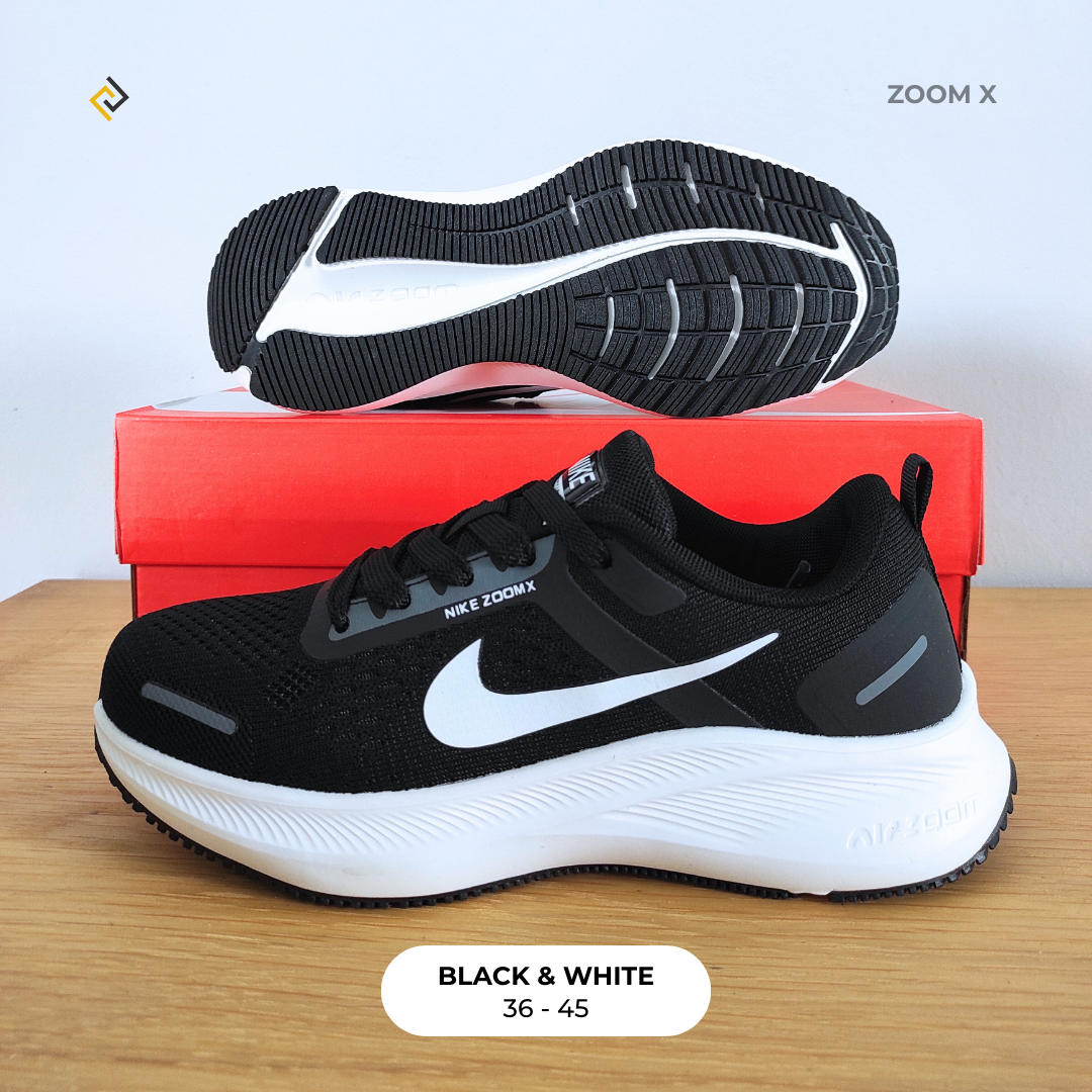 NIKE ZOOM X and NIKE PEGASUS