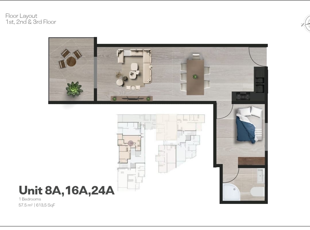 THE RIDGE FLORÉAL – 1-BEDROOM APARTMENT FOR SALE