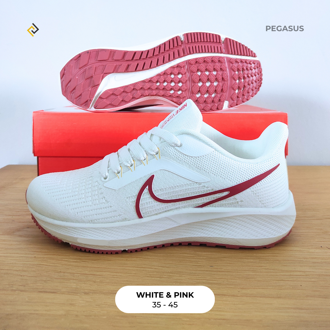NIKE ZOOM X and NIKE PEGASUS