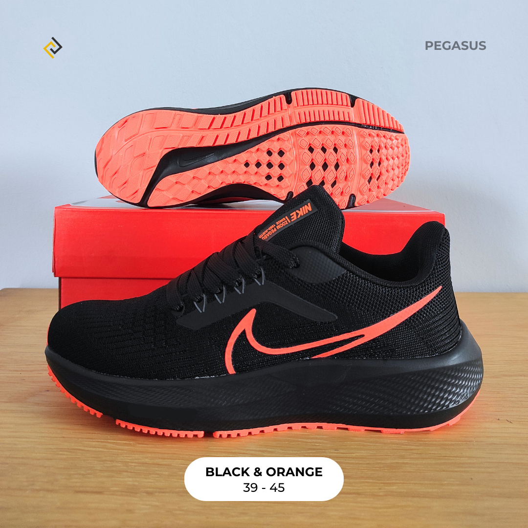 NIKE ZOOM X and NIKE PEGASUS