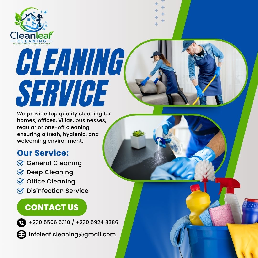 Professional Cleaning Services in Mauritius
