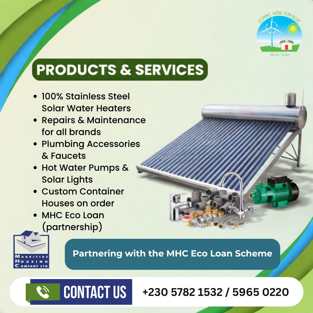 GO GREEN MAURITIUS WITH FINGER TOUCH CO LTD