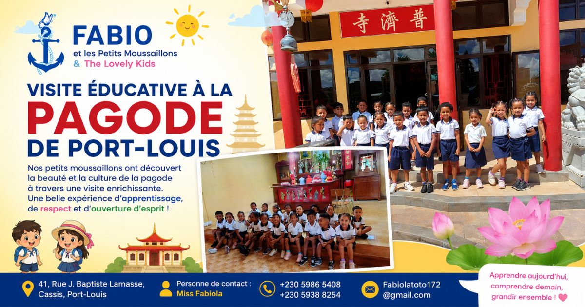 Visite Éducative à la Pagode de Port-Louis
