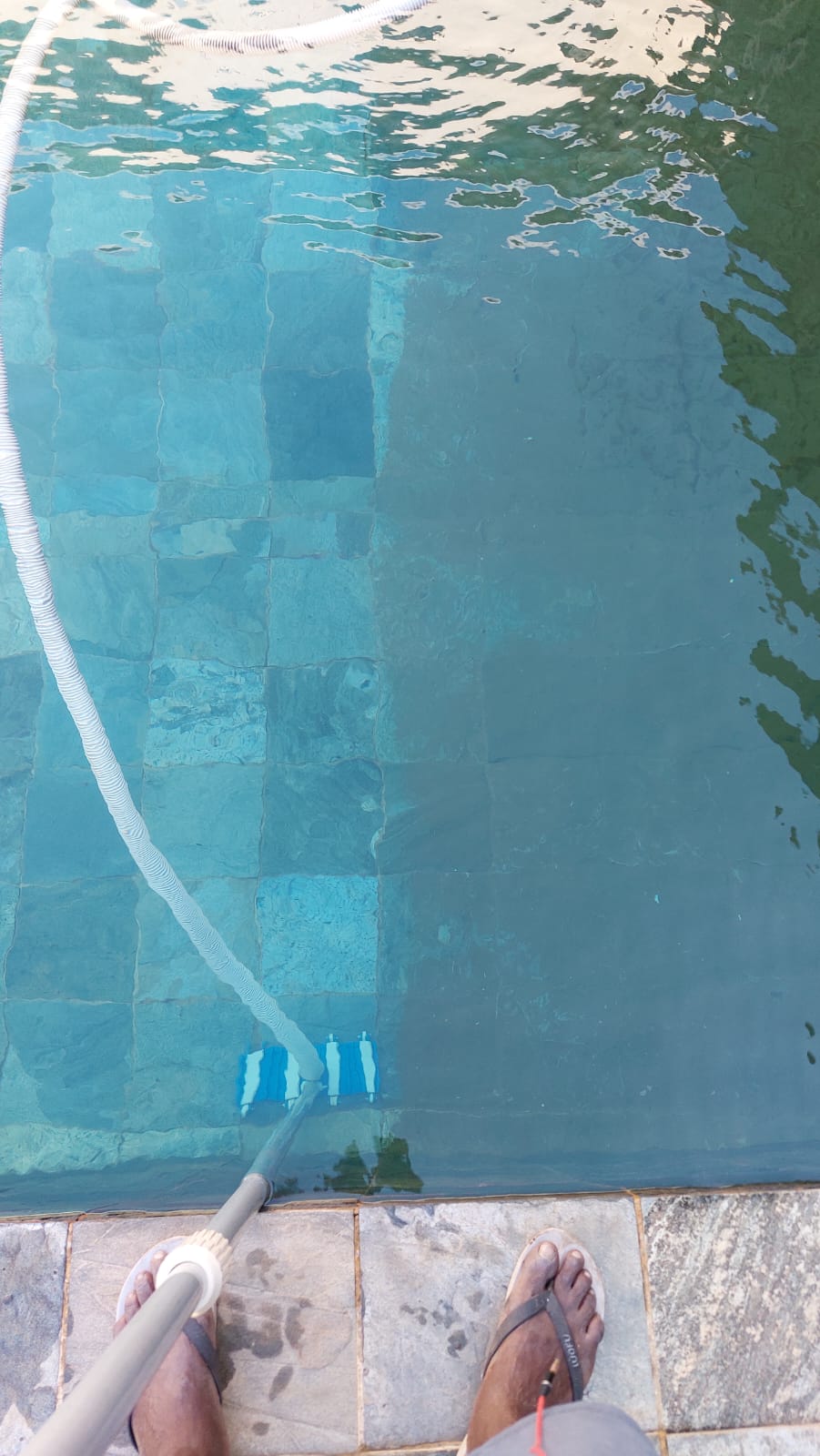 Nettoyage de Piscine Avant et Après  à travers l’île Maurice