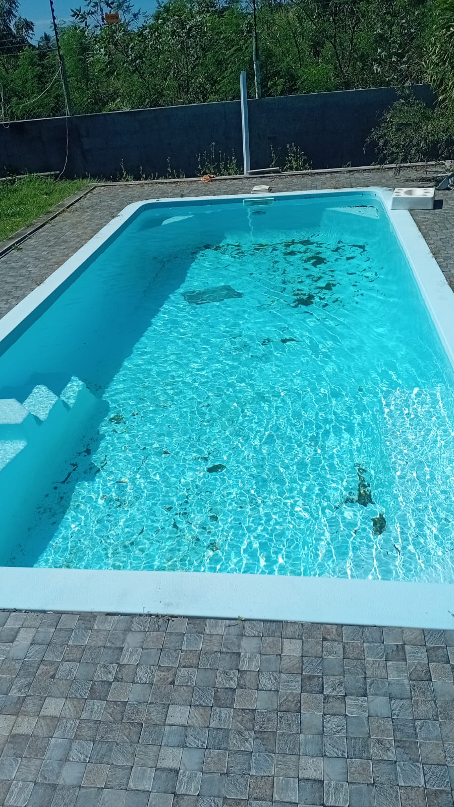 Remise en état de deux piscines à Grand-Gaube