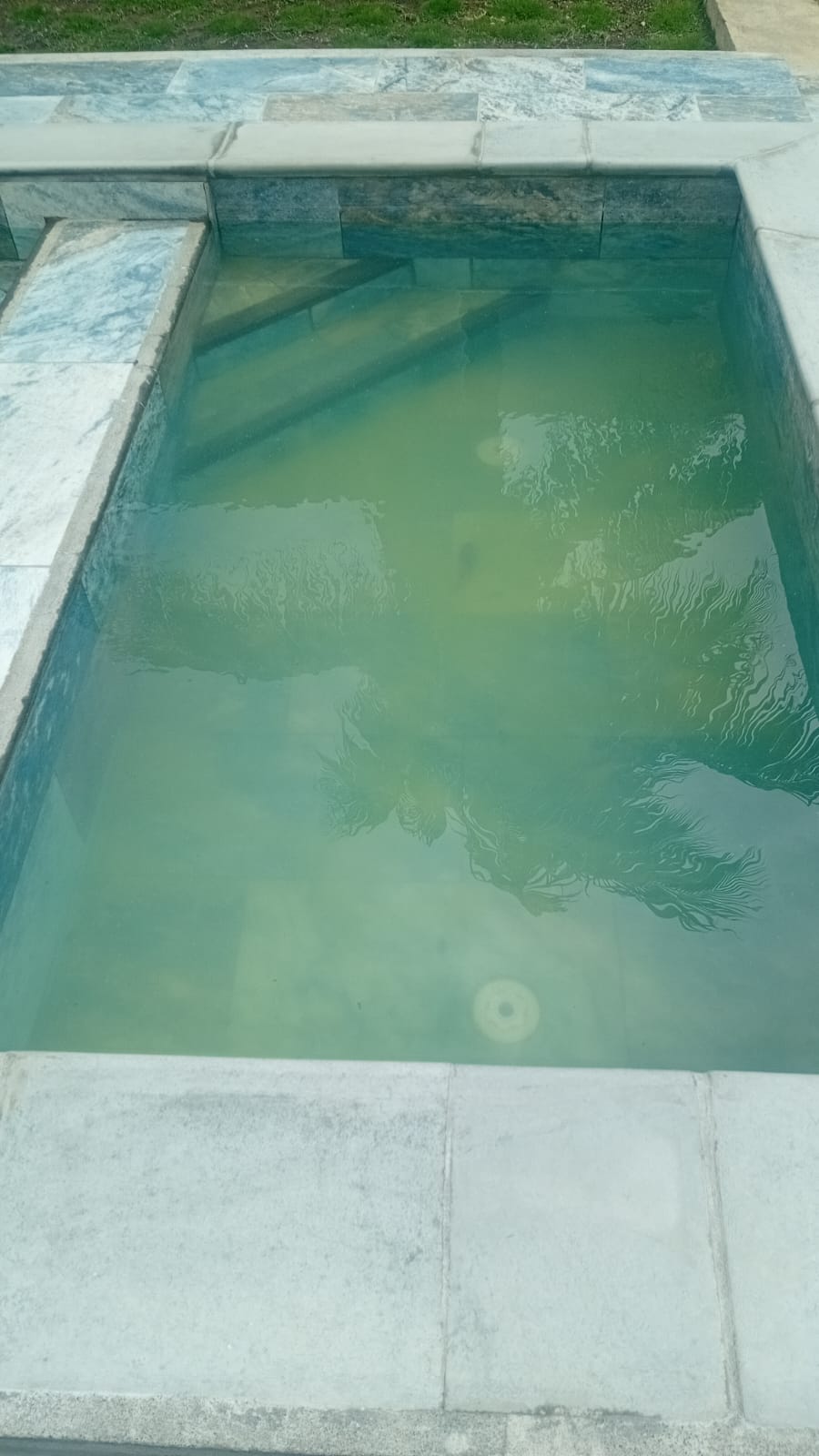 Redressement rapide de l’eau de piscine en 2 jours – Bain Bœuf, Pereybère